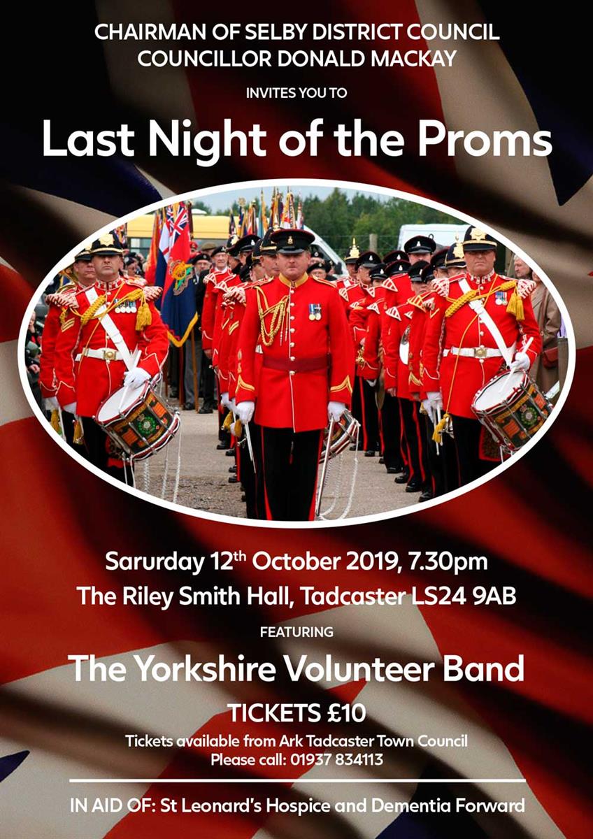 Last Night of the Proms Concert Poster