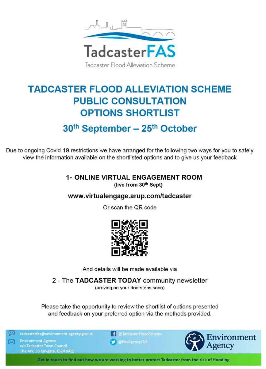 Tadcaster FAS Public Consultaton Poster