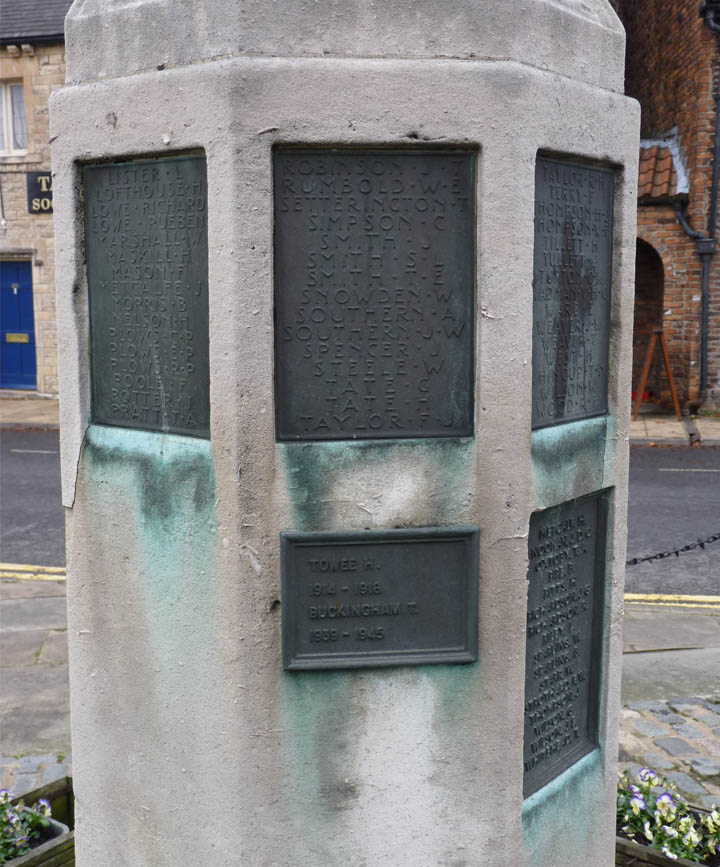 War Memorial Plaques