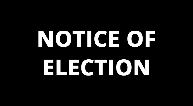 Notice of Election