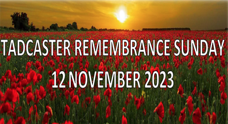 Tadcaster Remembrance Sunday 