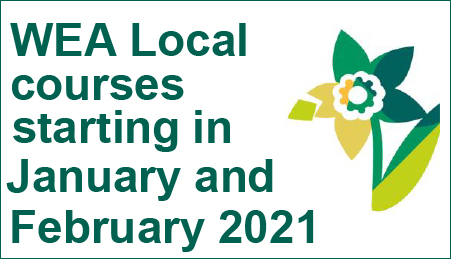 WEA Local courses starting in January and February 2021